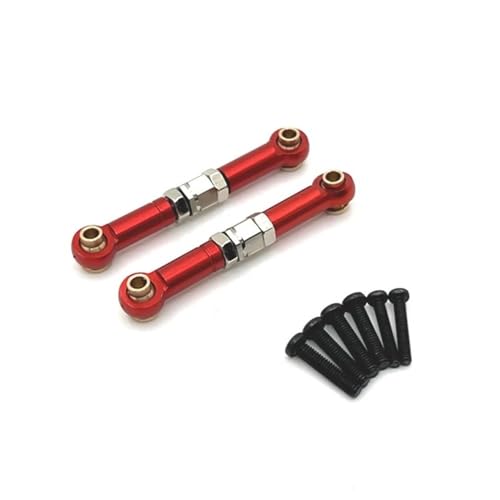 AWGSRZIU Metalllenker Links Kompatibel mit 1/14 RC Cars Compatible Upgrade -Teilezubehör Modell 14209 14210(RED) von AWGSRZIU