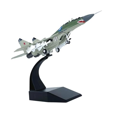 ＡＷＨＡＯ 1/100 Skala Fighter Aircraft Model Flugzeugmodell Geschenk Tabletop Dekor mit Basislegierflugzeugmodell für Wohnzimmer Erwachsene von ＡＷＨＡＯ