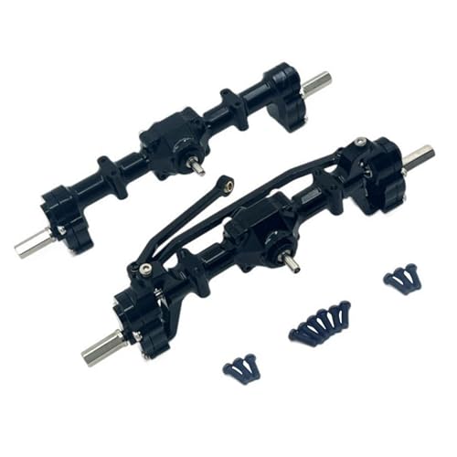 ＡＷＨＡＯ 1/16 RC Auto Vorder Und Hinterachse für C14 C54 Crawler Modelle, Schwarz von ＡＷＨＡＯ