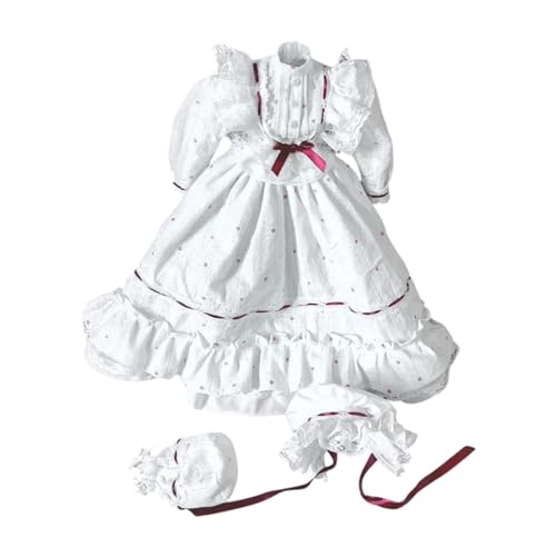 ＡＷＨＡＯ 1/3 BJD Doll Kleid, Simulation Puppenkleidung, 24 -Zoll -Puppe Retro Styles Kleid 60 cm Mädchen Puppenkleid von ＡＷＨＡＯ