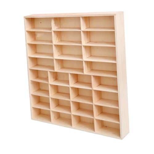 ＡＷＨＡＯ 1/64 Toy Cars Organizer Zahlen Anzeige Schrank Miniaturanzeige für Aktionszahlen, 28 Gitter von ＡＷＨＡＯ