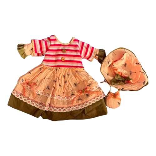 ＡＷＨＡＯ 1: 3 BJD Doll Kleiderpuppe Kleidung für Kinder Geburtstagsgeschenkmodekostüme Outifit für 25 Zoll Puppe, Rosa von ＡＷＨＡＯ