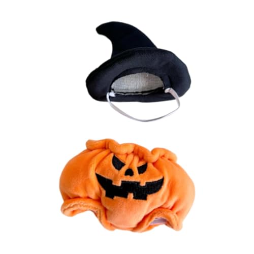 ＡＷＨＡＯ 17 cm Große Puppenkleidung für Halloween, mit Hut, DIY Kleidungsset für Kinder Im Alter von 5–10 Jahren von ＡＷＨＡＯ