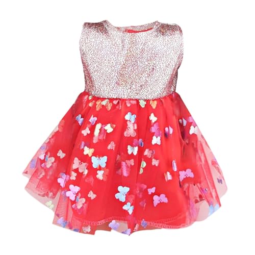 ＡＷＨＡＯ 18 Zoll Puppenkleid, Puppenoutfits Zum Selbermachen, Rollenspiel, Mode, Kostüme, Foto Requisiten, Puppenkleidung, Puppenkleidung für 43 cm Puppen, Ges, Rot von ＡＷＨＡＯ