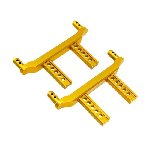 ＡＷＨＡＯ 2 Stück 1:16 RC Karosseriepfostenhalterungen RC Shell Column Upgrade Teil Shell Brackets für 16101Pro, Gold von ＡＷＨＡＯ