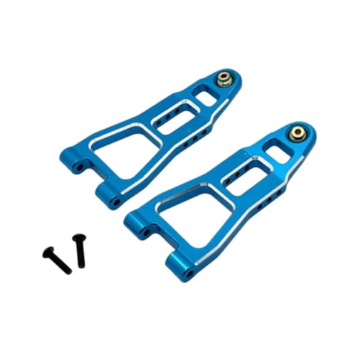 ＡＷＨＡＯ 2 Verbesserte Räume vor Dem Unteren Arm 1/12 RC Verbesserung des Zubehör Autos Ersetzt Das Untere RC Swing Auto, Blau Silber von ＡＷＨＡＯ