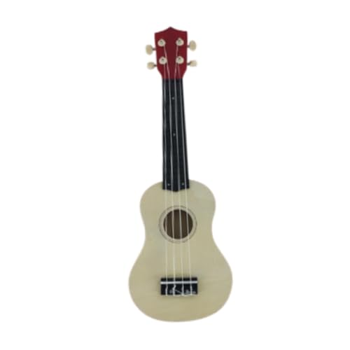 ＡＷＨＡＯ 20,87 Zoll Mini Gitarre Spielzeug Pädagogisches Lernspielzeug Kinder Ukulele Gitarre Spielzeug Kinder Holz Ukulele für Vorschulkinder Jungen, Klar von ＡＷＨＡＯ