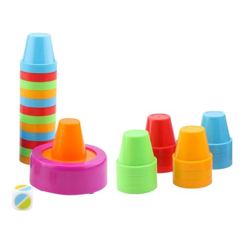 ＡＷＨＡＯ 24x Baby Stapelbecher Partygeschenk Nesting Stack Cups Kinder Alter 0 3 Jahre von ＡＷＨＡＯ