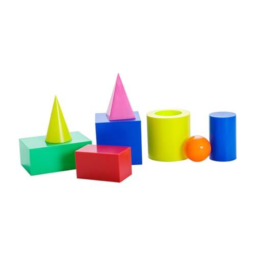 ＡＷＨＡＯ 3D Formen, Geometrische Körper, Geometrische Formen für Den Grundschulkindergarten von ＡＷＨＡＯ