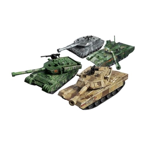 ＡＷＨＡＯ 4X Panzerfahrzeug Panzermodell 4D Modernes Panzermodell für Jungen, Kleinkinder, Kinder von ＡＷＨＡＯ