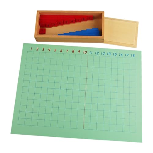 ＡＷＨＡＯ Additions, Subtraktions, Multiplikations Und Divisionstafel, Homeschool Klassenzimmer Tischspiel, Mathe Spielzeugmaterial für Kinder, Jungen Und Mä, Zusatzplatine von ＡＷＨＡＯ