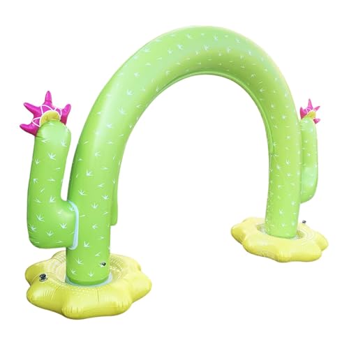 ＡＷＨＡＯ Aufblasbarer Kaktus Sprinkler, Neuartiges Wasserspielzeug für Poolpartys Im Freien für Kinder von ＡＷＨＡＯ