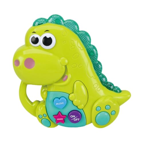 ＡＷＨＡＯ Baby Musikspielzeug, Dinosaurier Klaviermusikspielzeug für 7 8 9 10 12 18 Monate, Tier Babyklavier, Babyspielzeug für 1 Jährige von 6–12 Monaten, GrÜn, Dinosaurier von ＡＷＨＡＯ