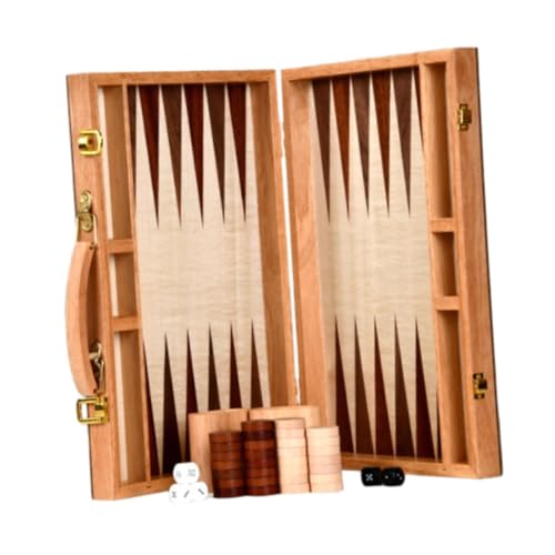 ＡＷＨＡＯ Backgammon Set, Leichtes Schreibtischspiel, Spielzeug, Brettspiel für Kinder Und Erwachsene von ＡＷＨＡＯ