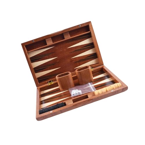 ＡＷＨＡＯ Backgammon Set, Tragbares Brettspiel für Zwei Spieler, Geeignet für Kinder Und Erwachsene, Style A von ＡＷＨＡＯ