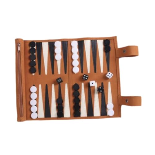 ＡＷＨＡＯ Backgammon Set Tragbares Klapptafel für Teenager Kinderunterhaltung von ＡＷＨＡＯ