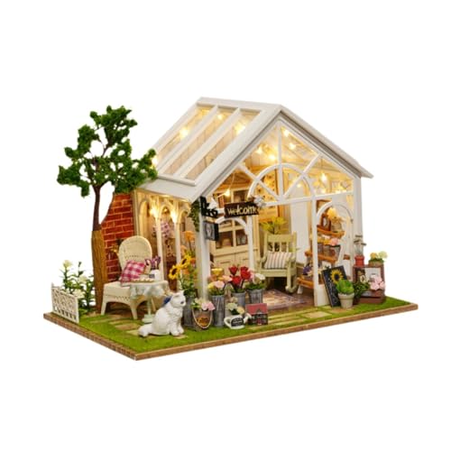 ＡＷＨＡＯ Bausätze für Miniatur-Gartenhäuser, handgefertigte Puppenhäuser als Geschenkidee von ＡＷＨＡＯ