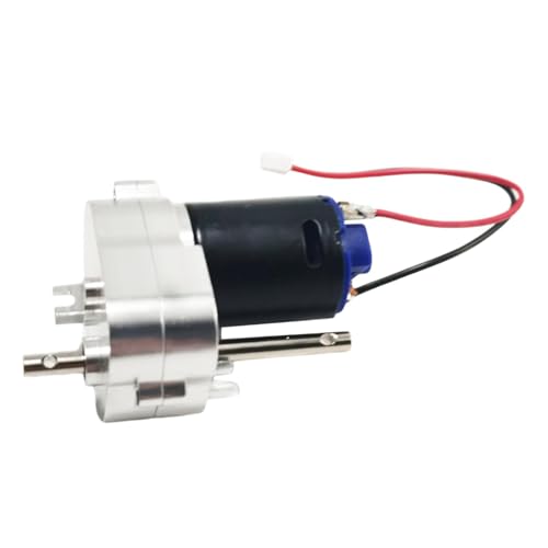 AWHAO Box mit 370 Fernbedienung Auto Zubehör Direkt Ersetzen Teil Getriebe Box 1/12 RC Auto Teile für MN99S, Silber AWHAO Box mit 370 Fernbedienung Auto Zubehör Direkt Ersetzen Teil Getriebe Box 1/12 RC Auto Teile für MN99S, Silber von AWHAO
