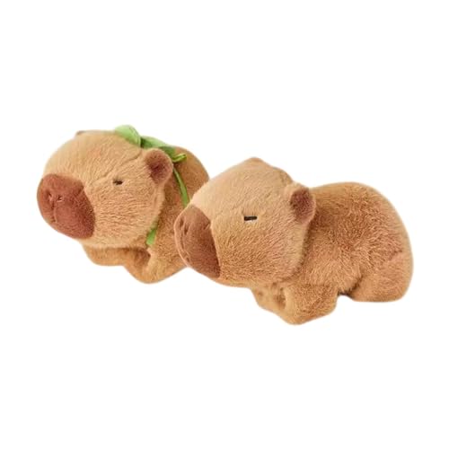 ＡＷＨＡＯ Capybara Armband Hugger Slap Armband Capybara Spielzeugpuppe Zubehör Capybara Plüschtier, Hellbraun von ＡＷＨＡＯ