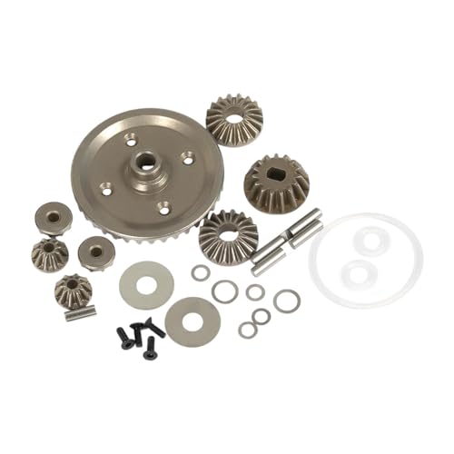 ＡＷＨＡＯ Differentialgetriebesatz, Maßstab 1:10, Differentialgetriebe aus Stahl, ferngesteuertes Hochgeschwindigkeitsauto von ＡＷＨＡＯ