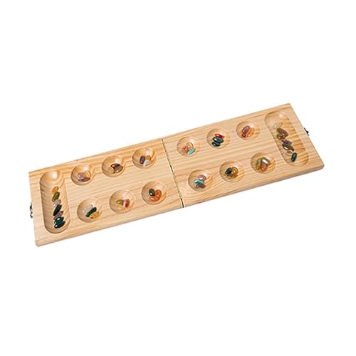 ＡＷＨＡＯ Falten Sie Mancala Set Tragbares Reisebrettspiel für Kinder 2 Spieler Familie von ＡＷＨＡＯ