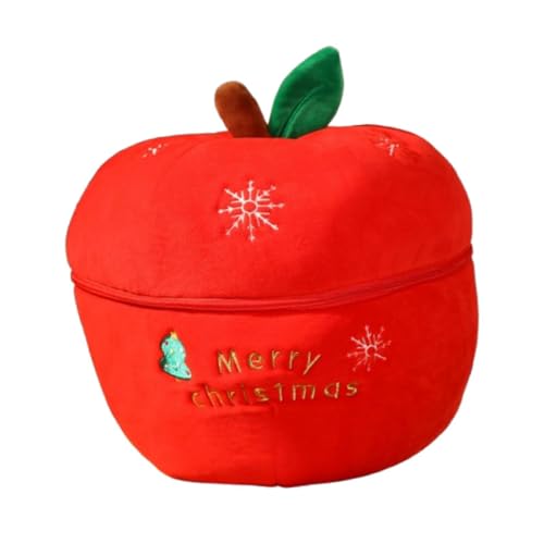 ＡＷＨＡＯ Feiertags Plüschtier Kuscheltier Weihnachtsfigur für Innendekoration, Apple L von ＡＷＨＡＯ