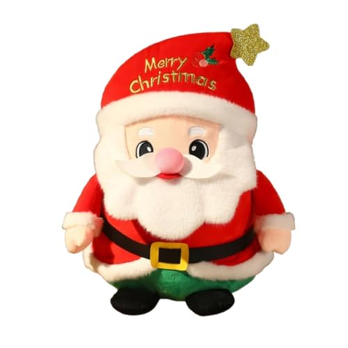 ＡＷＨＡＯ Feiertags Plüschtier Kuscheltier Weihnachtsfigur für Innendekoration, Santa Claus L von ＡＷＨＡＯ