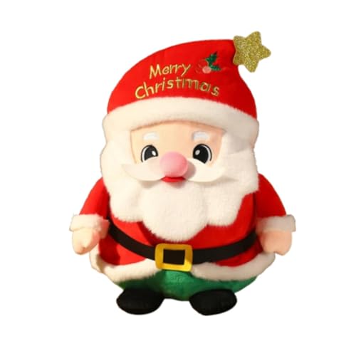 ＡＷＨＡＯ Feiertags Plüschtier Kuscheltier Weihnachtsfigur für Innendekoration, Santa Claus M von ＡＷＨＡＯ