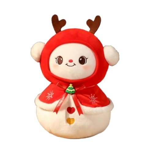 ＡＷＨＡＯ Feiertags Plüschtier Kuscheltier Weihnachtsfigur für Innendekoration, Snowman L von ＡＷＨＡＯ