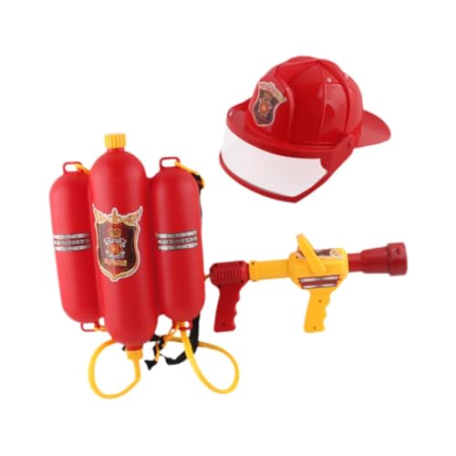 ＡＷＨＡＯ Feuerwehr Rucksack Wasserspielzeug Wassertank für Partygeschenke Geburtstag von ＡＷＨＡＯ