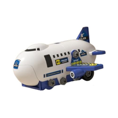 ＡＷＨＡＯ Frachtflugzeug Und Auto Set mit Miniaturfahrzeugen für Kinder, Blau von ＡＷＨＡＯ