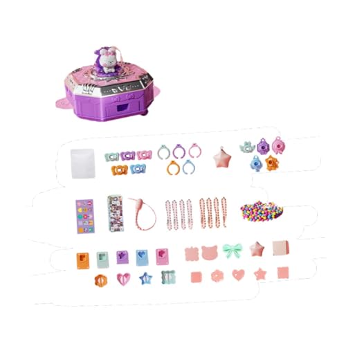 ＡＷＨＡＯ Girl Toys Craft Herstellung Kit handgefertigtes Schmuck Set Kleinkinder DIY -Aufkleber für Kinder von ＡＷＨＡＯ