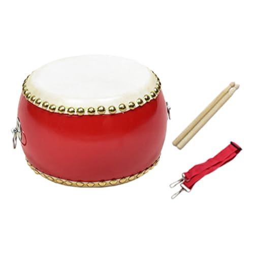 ＡＷＨＡＯ Hölzerne Trommel Set Percussion Drum Handtrommel Taille Trommel für Jungen Mädchen Kinder Kinder von ＡＷＨＡＯ