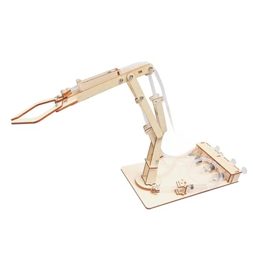 ＡＷＨＡＯ Hydraulischer Heben von Roboterarm 3D Holzpuzzlembly für Kinder Im Alter von 8 bis 13 Jahren von ＡＷＨＡＯ