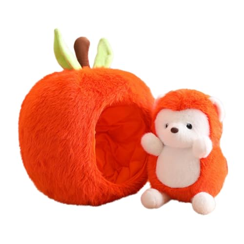 ＡＷＨＡＯ Igel Plüschtier, Umarmungsspielzeug, Dekoration, Heimdekoration, Lebensechte Gefüllte Sofa Ornament für Erwachsene, Babys, Kinder, M von ＡＷＨＡＯ