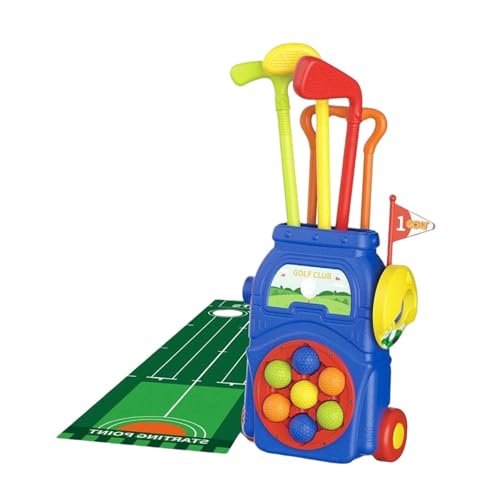 ＡＷＨＡＯ Kids Golf Club Set Toy Inner Golf Spielzeug, Augenkoordination in Der Hand, Bildung, Outdoor Sportarten, Kleinkinder Golf Set für Babys für, Blau von ＡＷＨＡＯ