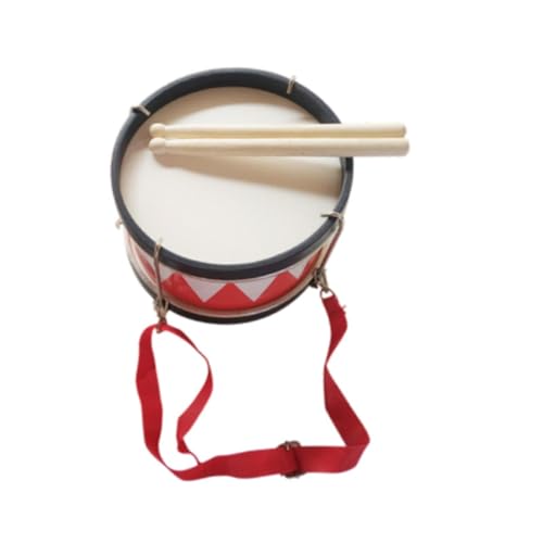 ＡＷＨＡＯ Kinder Snaredrum Set, Musikspielzeug, Trommelspielzeug, Kinder Schlaginstrument für Die Schule zu Hause, Rot von ＡＷＨＡＯ