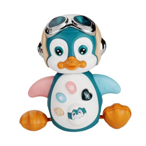 ＡＷＨＡＯ Krabbelnder Pinguin Baby Musikspielzeugspaß mit Licht Und Ton für Kinder Und Kleinkinder von ＡＷＨＡＯ