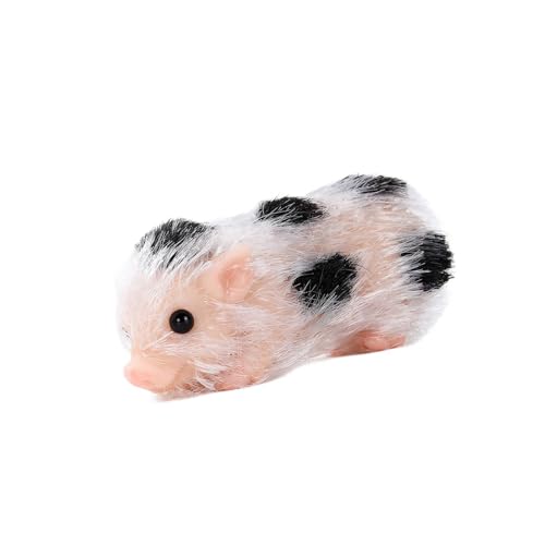 ＡＷＨＡＯ Mini Reborn Schweinchen Puppe, Realistisches Lustiges Miniatur Tierspielzeug, Niedliches Tierpuppenspielzeug für Foto Requisiten Ornament, Stelle von ＡＷＨＡＯ