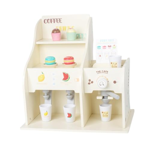 ＡＷＨＡＯ Nachmittagstee Spielset Realistic Coffee Maker Set für Kinder Kinder Im Alter von 3 bis 5 Jahren von ＡＷＨＡＯ