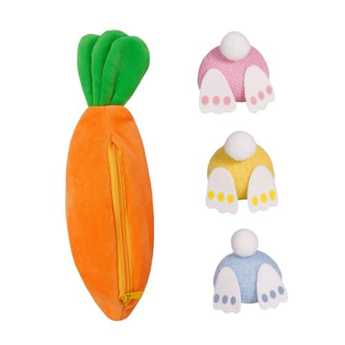 ＡＷＨＡＯ Ostern Karotten Bunnies Toy Set Accessoires Festival Geschenk Urlaub von ＡＷＨＡＯ