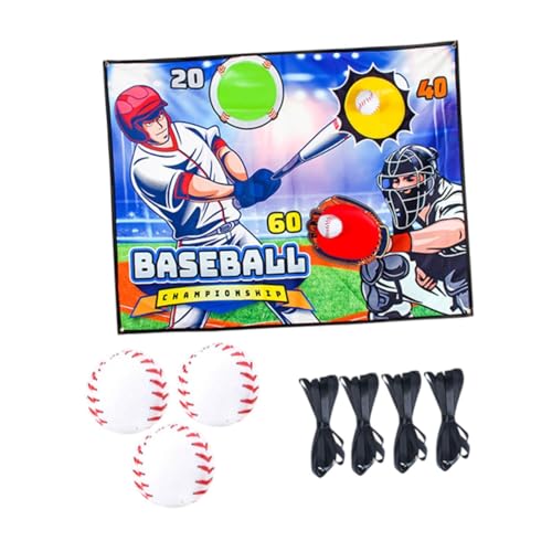 ＡＷＨＡＯ Passieren Sie Zielspielzeug werfen Zielspielzeug, Target Toss -Spiele, klebriges Tor für Park Backyard Back to School Beach, Hof, Hof, Baseball von ＡＷＨＡＯ