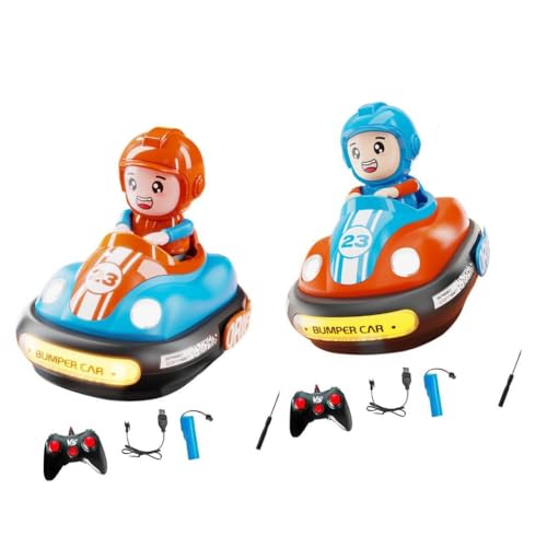 ＡＷＨＡＯ RC Autos mit Klang Und Beleuchtung für Kinder, Blau Orange von ＡＷＨＡＯ