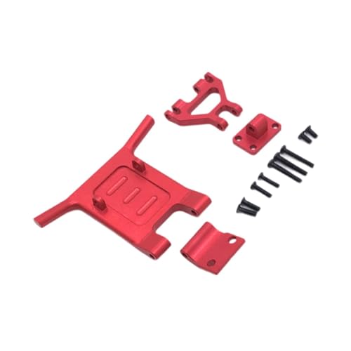 ＡＷＨＡＯ RC Car Front Pumperr Verbesserte Zubehör Anschluss Metall Metallteile Metallteile für Wltoys 1:12 124019 124018 144001 RC Autos, Rot von ＡＷＨＡＯ