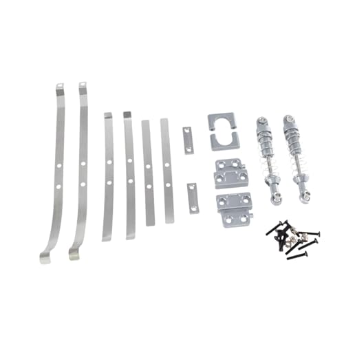 ＡＷＨＡＯ RC Fahrzeugteile Upgrade Kits für MN82 LKW Im Maßstab 1:12, Silber von ＡＷＨＡＯ