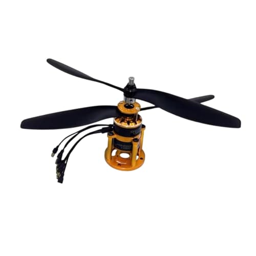 ＡＷＨＡＯ RC Flugzeug Hubschrauber Doppel Propeller Motor Propeller Set RC Flugzeug Motor Kit für RC Hubschrauber, Motor von ＡＷＨＡＯ