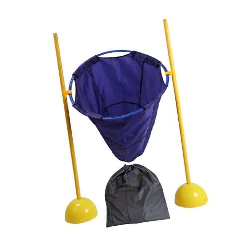 ＡＷＨＡＯ Sandsack Wurfspiel, Indoor Outdoor Wurfspiel mit 10 Sandsäcken, Cornhole Spiel für Mädchen Und Jungen, Blau von ＡＷＨＡＯ