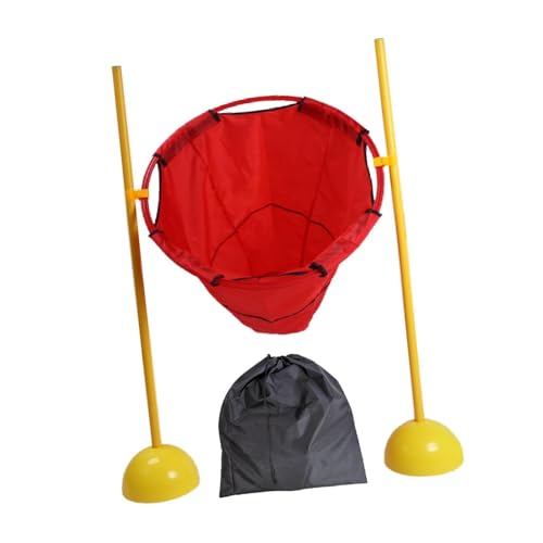 ＡＷＨＡＯ Sandsack Wurfspiel, Indoor Outdoor Wurfspiel mit 10 Sandsäcken, Cornhole Spiel für Mädchen Und Jungen, Rot von ＡＷＨＡＯ