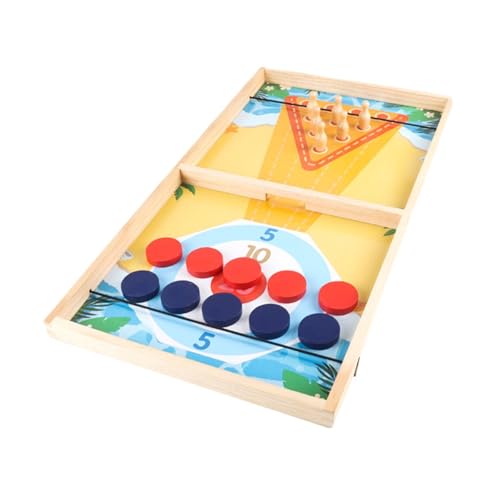 ＡＷＨＡＯ Schnelles Puck Spiel Lustiges Multifunktionales Brettspiel für Teenager Familien Kinder von ＡＷＨＡＯ