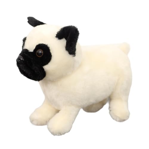 ＡＷＨＡＯ Süßes Plüschtier für Hunde, Stofftiere, Heimdekoration, Schöne, Stofftier, Dackelhund, Kinderspielzeug E, Weiß, 20 cm von ＡＷＨＡＯ